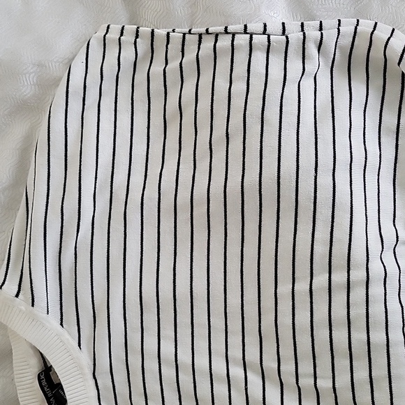 Banana Republic Factory Stripe Sweater Sz M - Picture 7 of 7